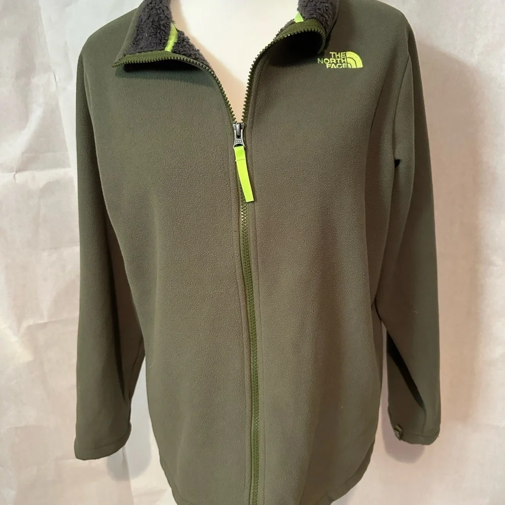 The North Face Charcoal Fleece Jacket